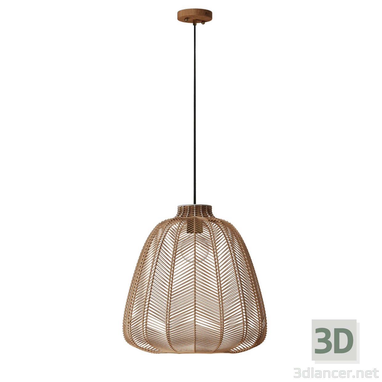 3d model Inodesign Rattan Ride 44.4001 - preview