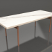 modello 3D Tavolo da pranzo (Sabbia, DEKTON Aura) - anteprima
