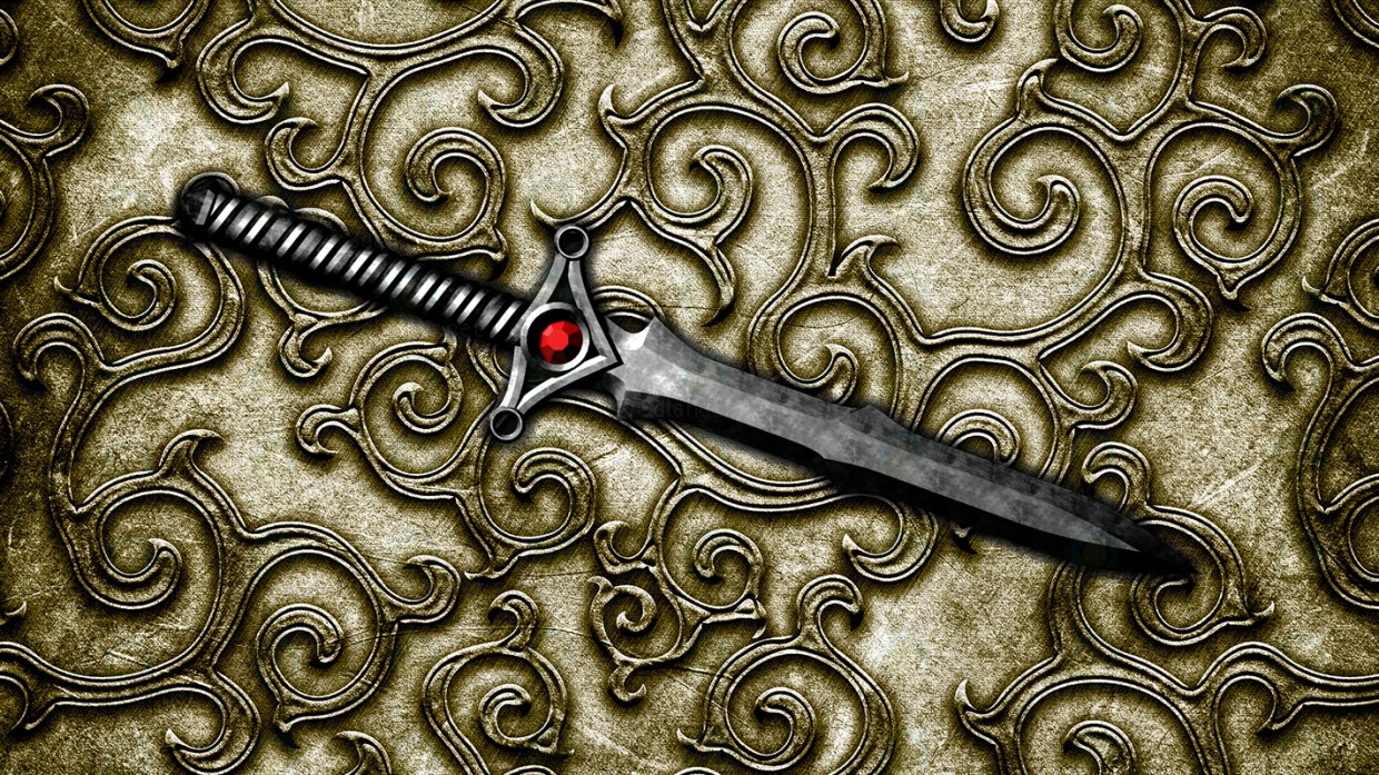 3d Dagger "Steel Eye" model buy - render
