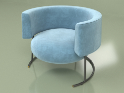 Кресло Bagel (голубой)