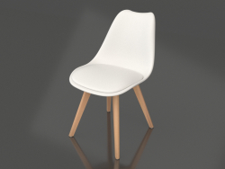 कुर्सी Ulric (सफेद)