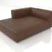 3d model Chaise longue 177 SOLO with an armrest on the right - preview