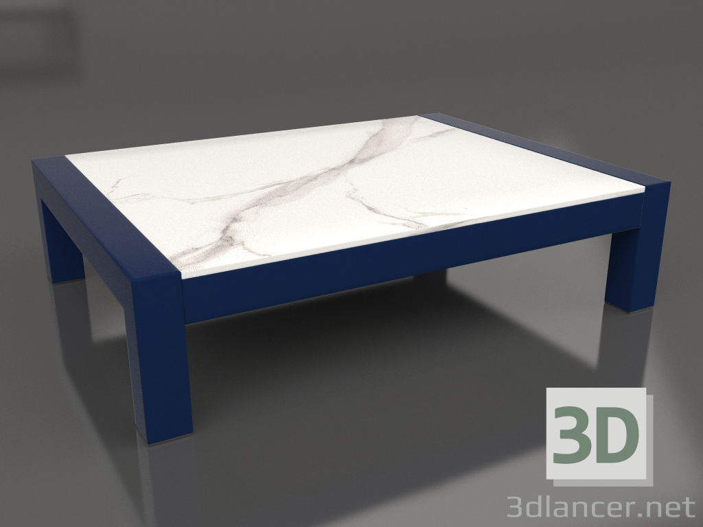 3d модель Кофейный стол (Night blue, DEKTON Aura) – превью