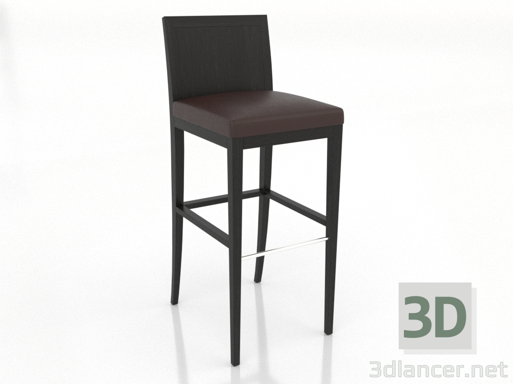 3d model Bar stool DOLCE - preview 3d model Bar stool DOLCE - preview