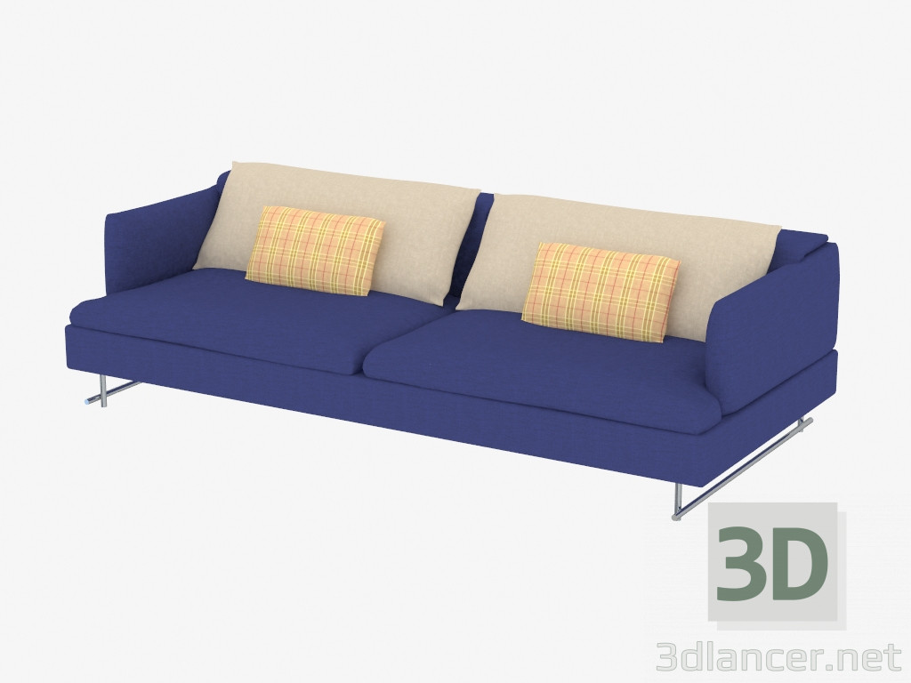 3d model Modular Triple Sofa - preview