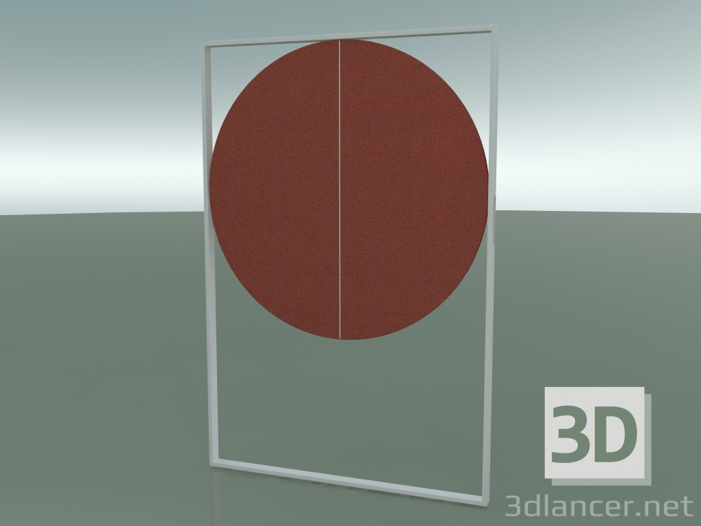 3d model Freestanding Small Round Panel 5104 (V12) - preview