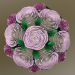 3d Bouquet of brides 3d model model buy - render