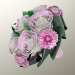 modèle 3D de Bouquet de mariées modèle 3D acheter - rendu