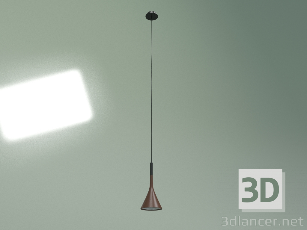 modello 3D Lampada a sospensione Aplomb (marrone) - anteprima