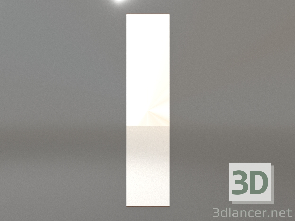 3D modeli Ayna ZL 01 (400х1800, ahşap kahverengi ışık) - önizleme