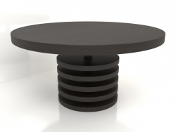 Table à manger DT 03 (D=1493x762, bois brun foncé)
