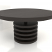 3d model Dining table DT 03 (D=1493x762, wood brown dark) - preview