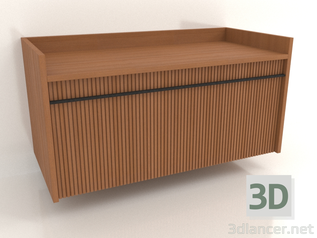 3D Modell Wandschrank TM 11 (1065x500x540, Holz rot) - Vorschau