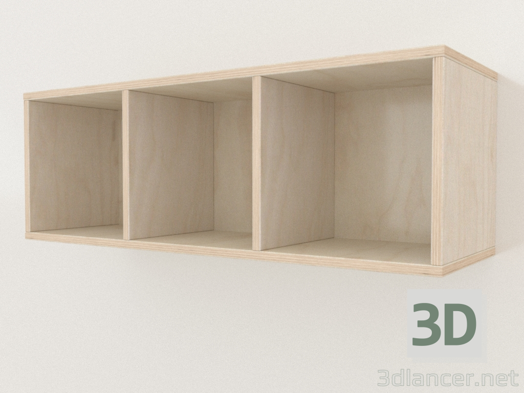 3D Modell Bücherregal-MODUS U (PNDUA2) - Vorschau