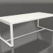 modello 3D Tavolo da pranzo 210 (Polietilene bianco, Grigio agata) - anteprima