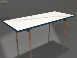 Dining table (Grey blue, DEKTON Aura)