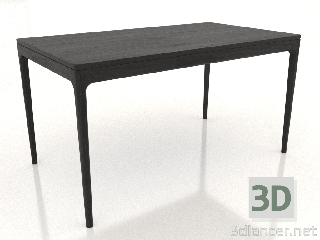 modèle 3D Table à manger FARGO 1400x800x750 mm (chêne noir) - preview