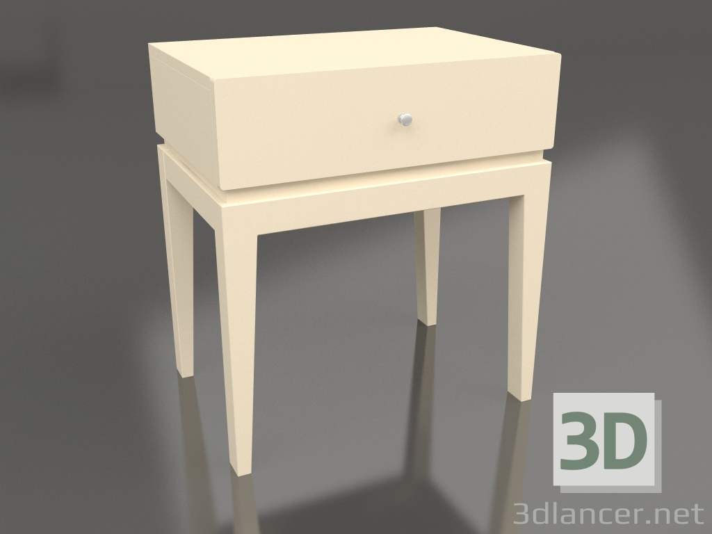 modèle 3D Une table de chevet statique (option 7) - preview