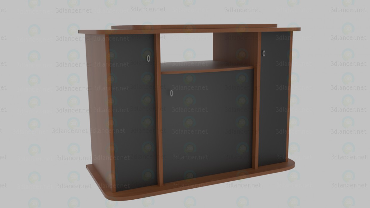 3d модель Тумба під ТБ – превью 3d модель Тумба під ТБ – превью