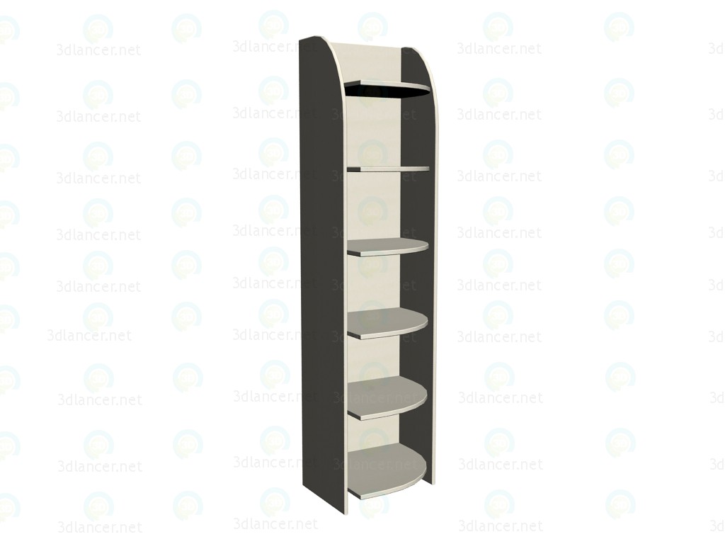 3d model Shelving unit LK-612 - preview