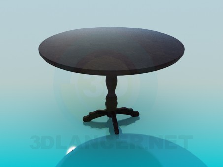 modelo 3D Mesa de la cocina - escuchar modelo 3D Mesa de la cocina - escuchar