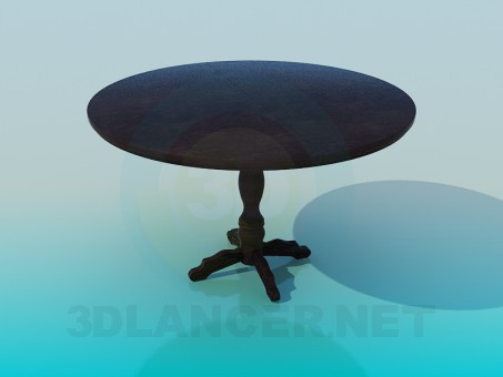 modelo 3D Mesa de la cocina - escuchar modelo 3D Mesa de la cocina - escuchar