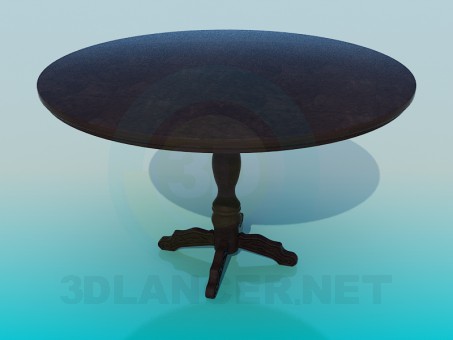 modelo 3D Mesa de la cocina - escuchar modelo 3D Mesa de la cocina - escuchar