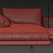 3d Sofa mondrian model buy - render