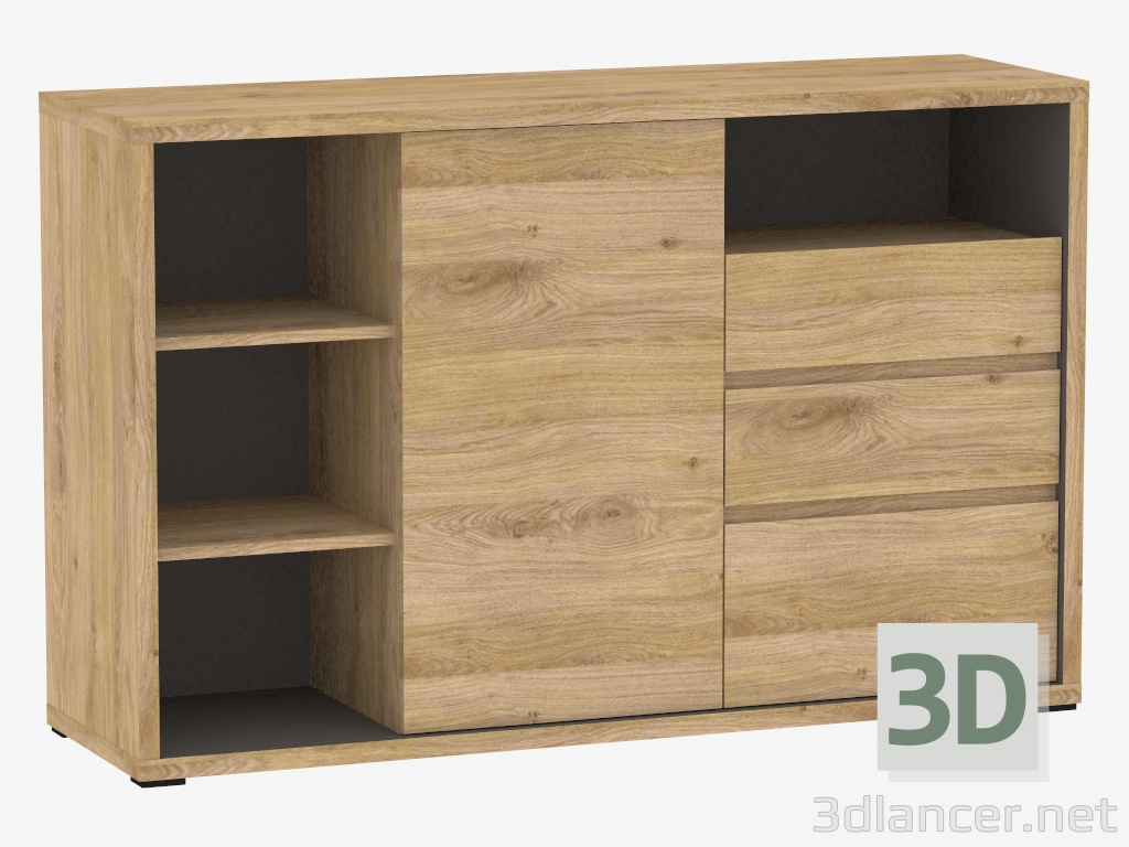 3d model Chest 1D-3S (TYPE 43) - preview
