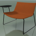 3D Modell Liegestuhl 2033 (auf einem Schlitten, mit Tisch, V39) - Vorschau