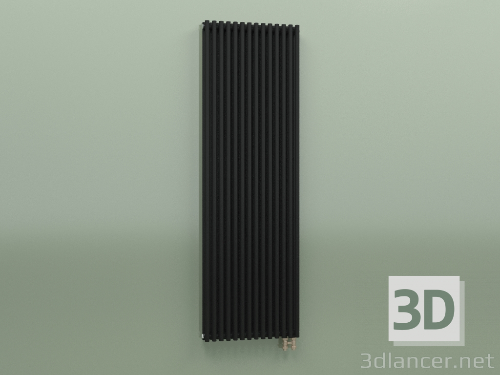 3 डी मॉडल रेडिएटर हार्मनी A25 2 (1818x560, काला) - पूर्वावलोकन