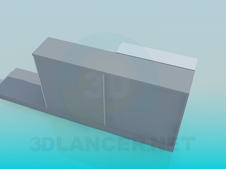 3d модель Обувная подставка – превью 3d модель Обувная подставка – превью