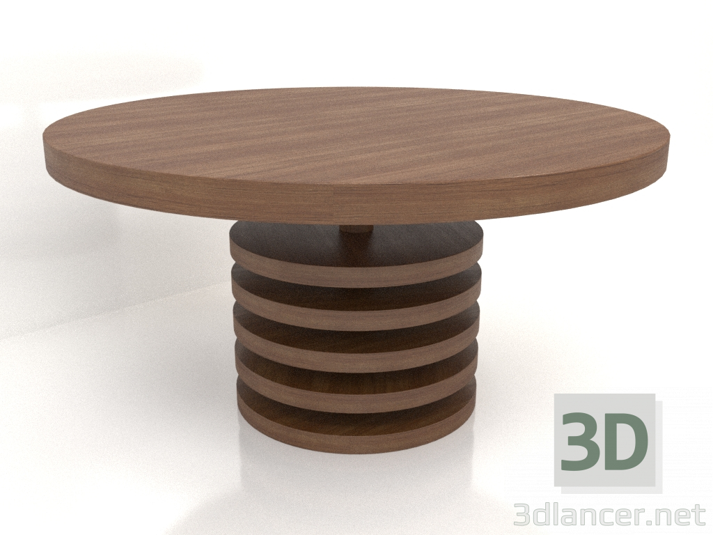 Modelo 3d Mesa de jantar DT 03 (D=1493x762, madeira castanha clara) - preview