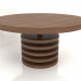 Modelo 3d Mesa de jantar DT 03 (D=1493x762, madeira castanha clara) - preview