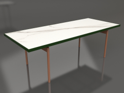 Yemek masası (Şişe yeşili, DEKTON Aura)