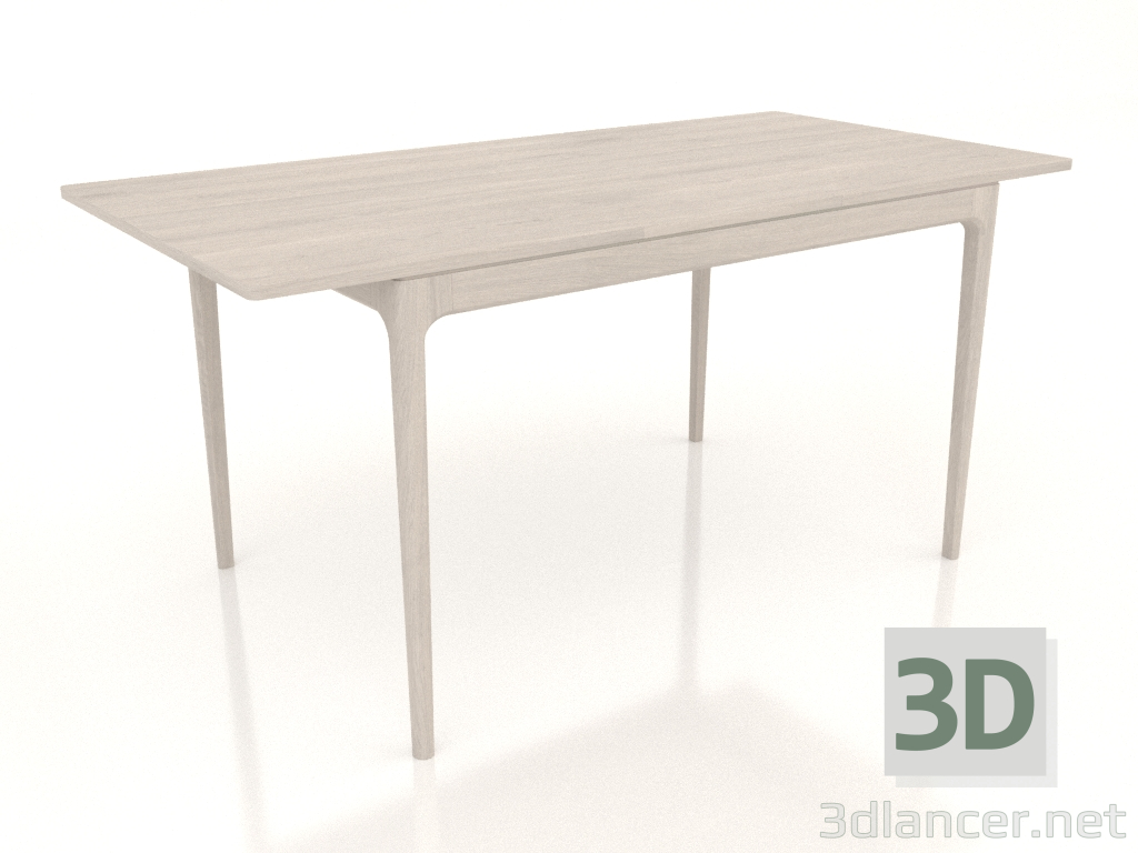 3d model Folding dining table FARGO 1600x800x750 mm (bleached oak) - preview