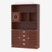 3d model The cupboard is large in a marine style - preview