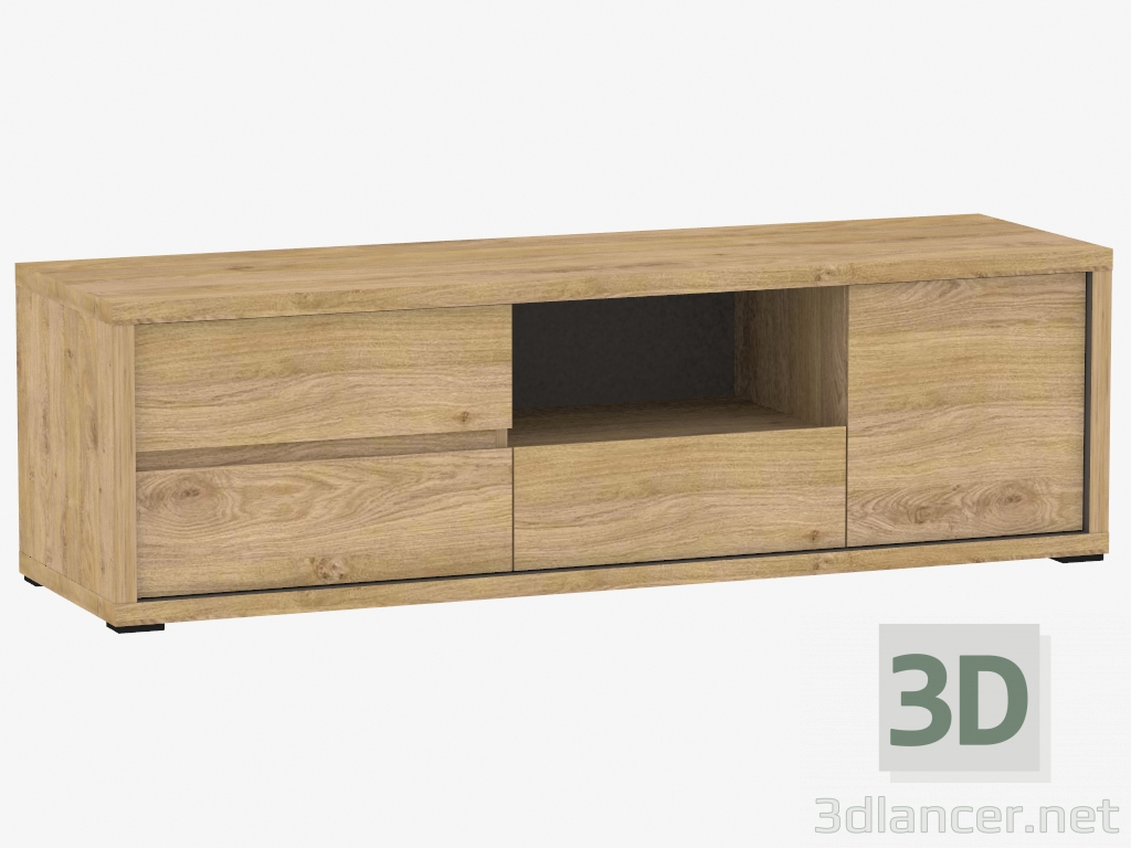 Modelo 3d Curbstone TV 1D-3S (TIPO 52) - preview