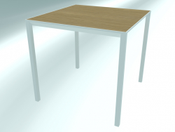 Table de bureau carrée CADRE (P08 80X80 H74)