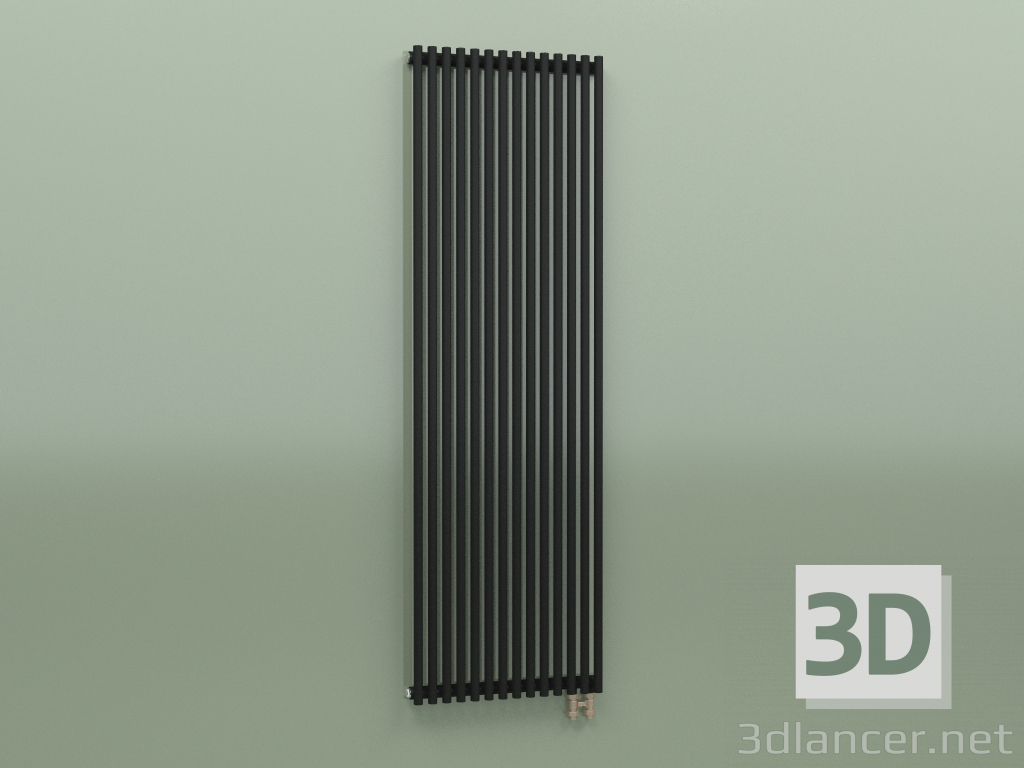 3d модель Радиатор Гармония А25 1 (1818х560, черный) – превью
