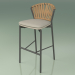 3d model Bar stool 150 (Metal Smoke, Polyurethane Resin Mole) - preview