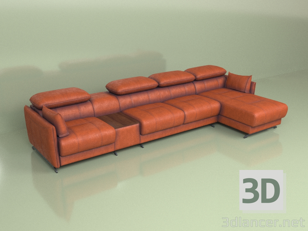 3D modeli Sean kanepe - önizleme