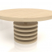 Modelo 3d Mesa de jantar DT 03 (D=1493x762, madeira branca) - preview