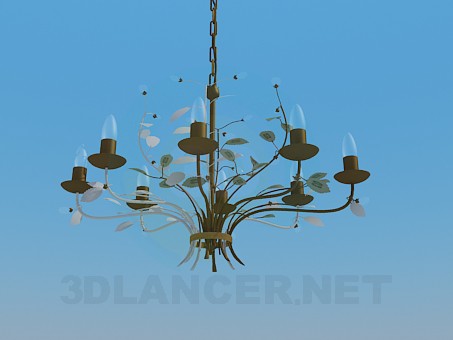 modelo 3D Lámpara de cadena - escuchar modelo 3D Lámpara de cadena - escuchar