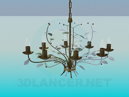 modelo 3D Lámpara de cadena - escuchar modelo 3D Lámpara de cadena - escuchar