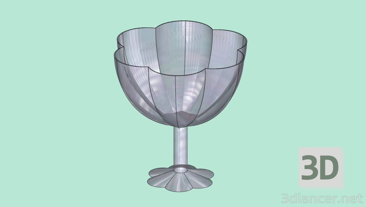 modello 3D Vaso - anteprima