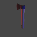 3d Ax (from the real world (normal)) model buy - render