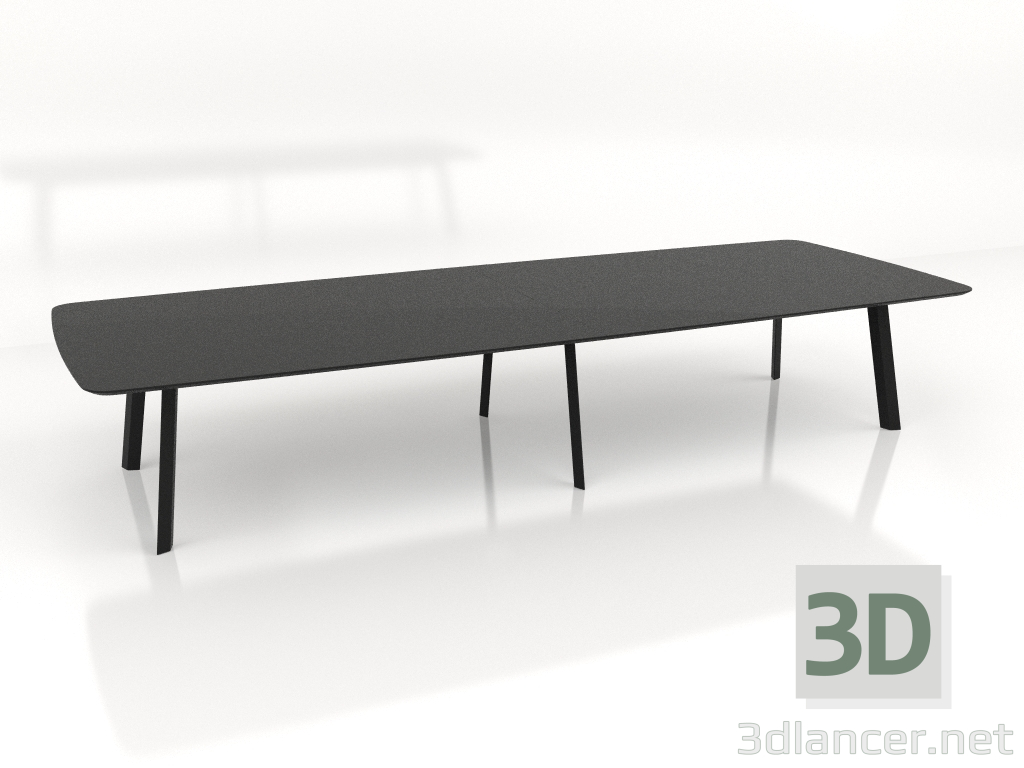3d модель Конференц-стол 415х155 – превью