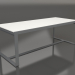3d модель Стол обеденный 210 (White polyethylene, Anthracite) – превью