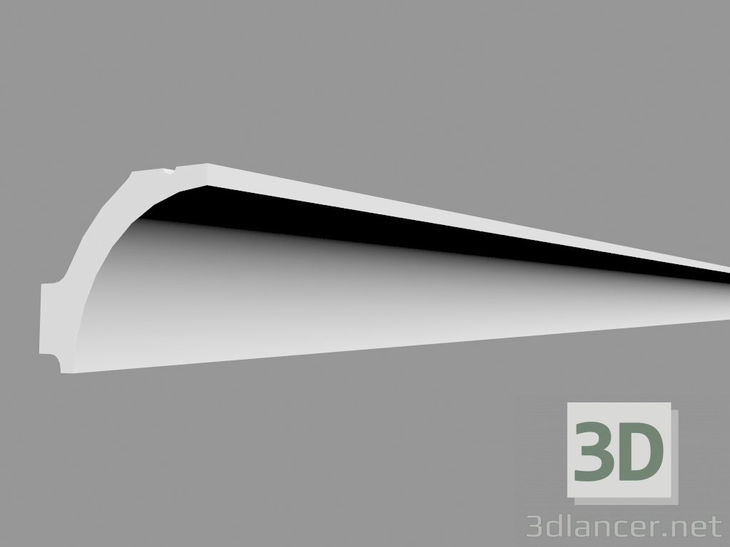 modèle 3D Corniche C260 (200 x 4,1 x 4,8 cm) - preview